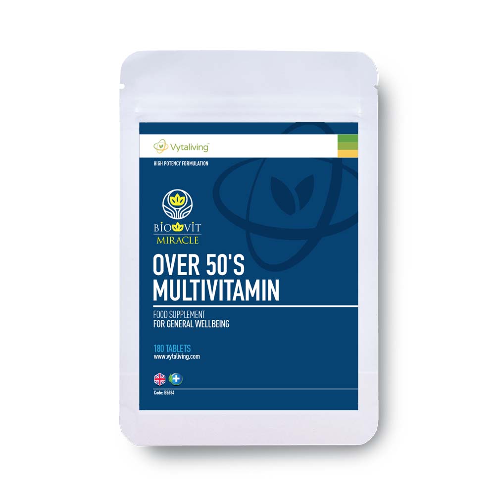 Biovit Over 50s Multivitamin Tablets (6 Month Supply)