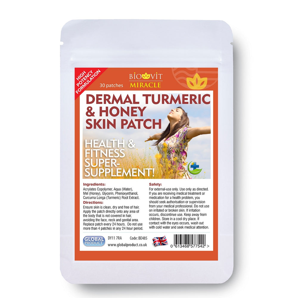 Turmeric & Honey Dermal Patches